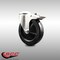 Service Caster 5 Inch 316SS Soft Rubber Swivel Bolt Hole Caster with Total Lock Brake SCC SCC-SS316BHTTL20S514-SRS - alternate 5